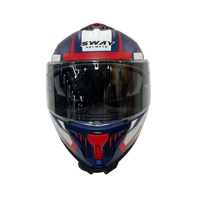 Sway SW 865 Atos Blue White Full Face – 8. fotoğraf