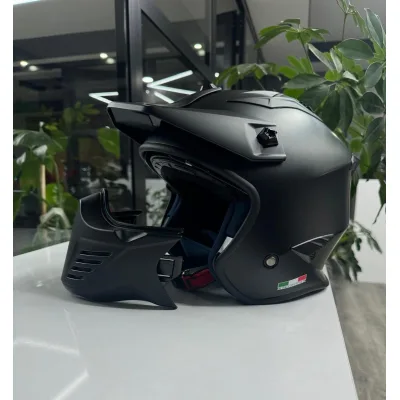 Sway 726X Kask Tokyo Mat Black – 5. fotoğraf