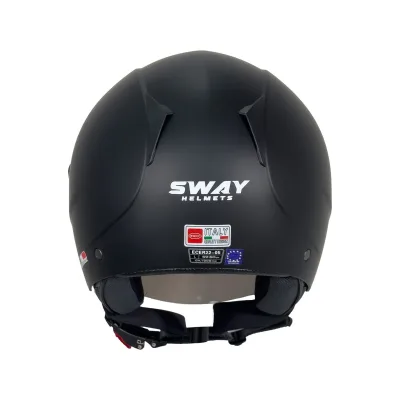 Sway 715 Kask MAT Black – 3. fotoğraf