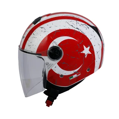 Sway SW 715 Bayrak Yarım Kask