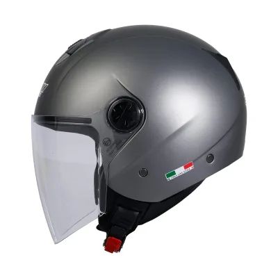 Sway SW 715 Metalic Grey Yarım Kask