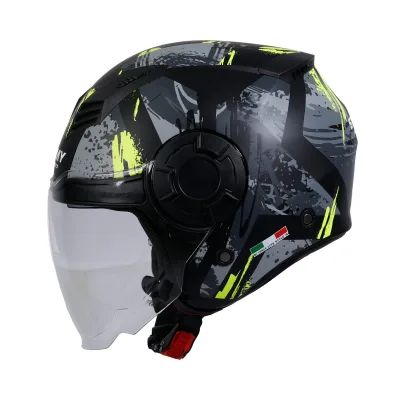 Sway 766 Kask Poison Black Yellow