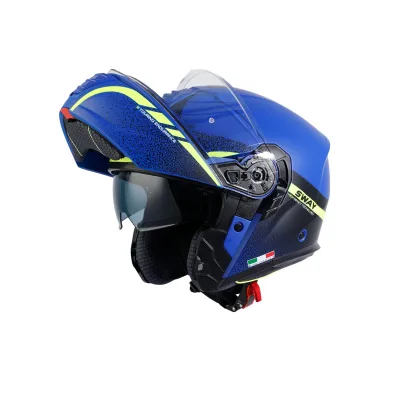 Sway 917 Kask Stars Blue Black – 3. fotoğraf