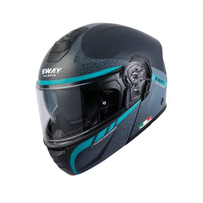 Sway 917 Kask Stars Grey Blue – 4. fotoğraf
