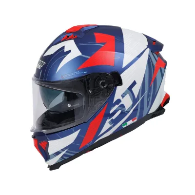 Sway SW 865 ST Blue Red Full Face