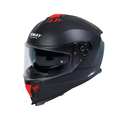 Sway SW 865 Matt Black Full Face