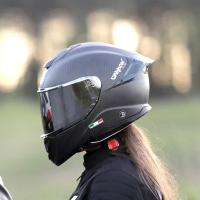 Sway 861 Kask Carbon Mat Black – 3. fotoğraf