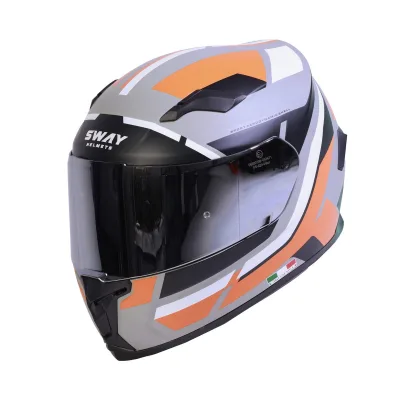 Sway SW 820 AIX Orange Full Face – 2. fotoğraf