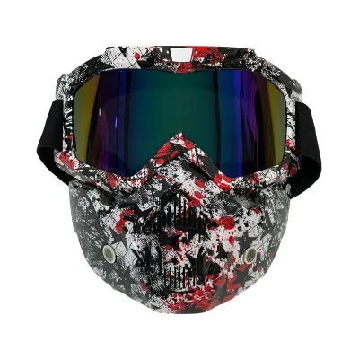 Sway 710 Desenli Jet Maske
