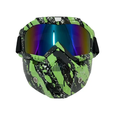 Sway 710 Desenli Jet Maske – 2. fotoğraf
