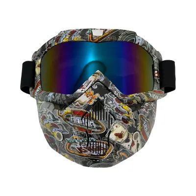 Sway 710 Desenli Jet Maske – 3. fotoğraf