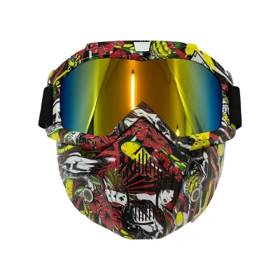 Sway 710 Desenli Jet Maske – 4. fotoğraf