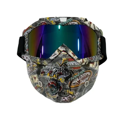 Sway 710 Desenli Jet Maske – 6. fotoğraf