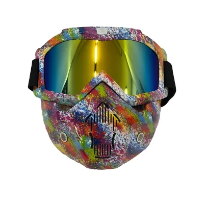 Sway 710 Desenli Jet Maske – 8. fotoğraf