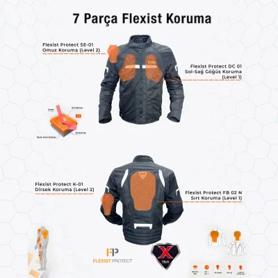 Forte GT 2001072 Inferno Erkek Mont – 7. fotoğraf