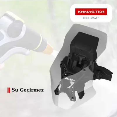 Knmaster MA1100 Honda Adv350 Uyumlu Elektrikli Ön Cam Mekanizması (2023-2024-2025)