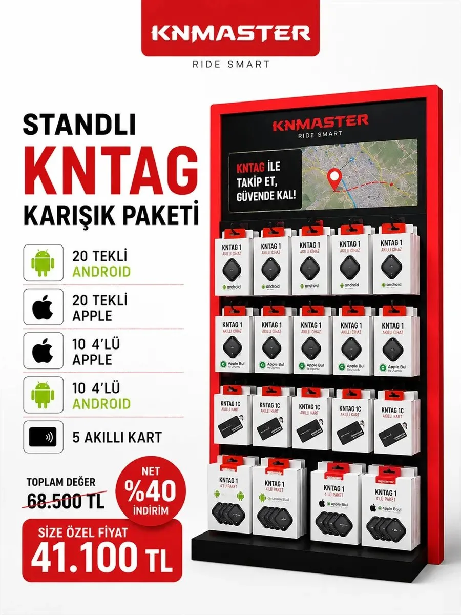 KNTAG ANDROİD & APPLE STANT FIRSATI!