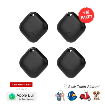 Knmaster Kntag 1 4´LÜ Apple Uyumlu – Akıllı Takip Cihazı
