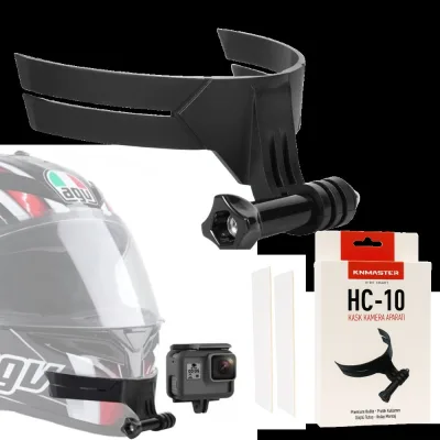 Knmaster HC-10 Motosiklet Kask Çene Aksiyon Kamera Tutucu