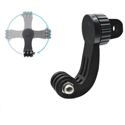 Knmaster 360° Döner Montaj Adaptörü – GoPro, DJI ve Insta360 Uyumlu Aksiyon Kamera Aparatı