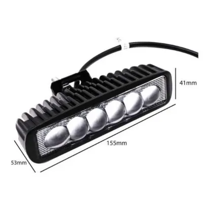 Knmaster Olana 18W 6 Ledli Motosiklet/ Off Road Led Sis Farı