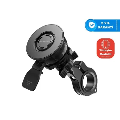 Knmaster TT-700 Titreşim Önleyicili Motosiklet Telefon Tutucu