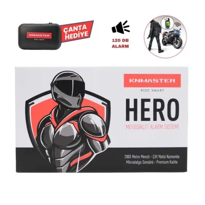 Knmaster Hero Çift Yönlü Motosiklet Alarm Sistemi