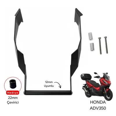 Pixel – Honda ADV350 Uyumlu Telefon & Navigasyon Tutucu – Siyah