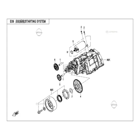 CFMoto 650NK E5 O-Ring 24.7X3.10