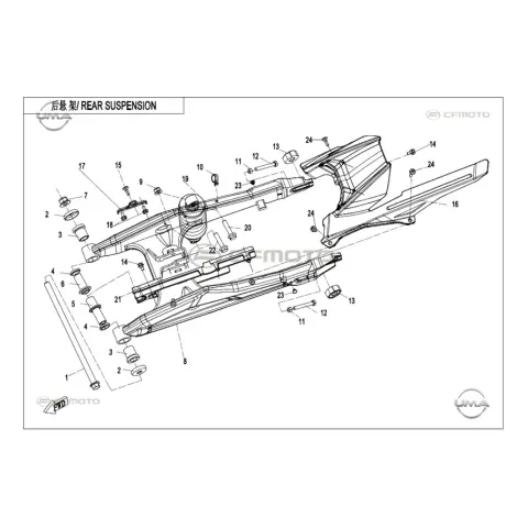 CFMoto CF NK 150 (ABS) Zincir Gergi Bloğu