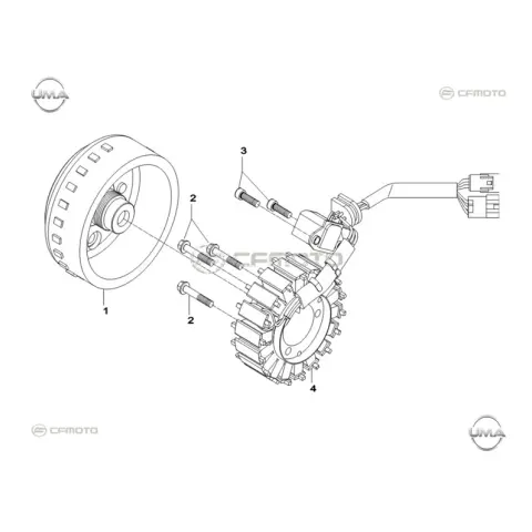 CFMoto CF NK 150 (ABS) (2021) Rotor – 3. fotoğraf