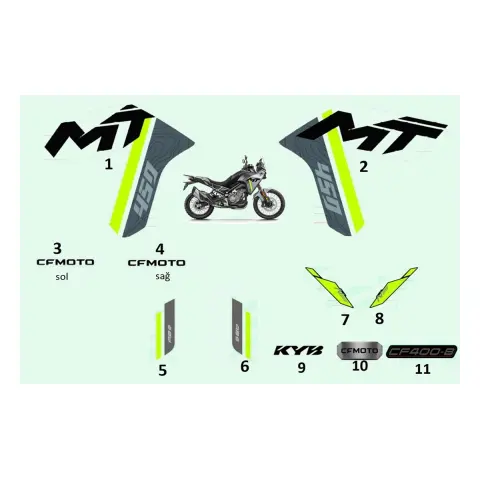 CFMoto 450MT (E5+) (2026) Etiket (KYB)