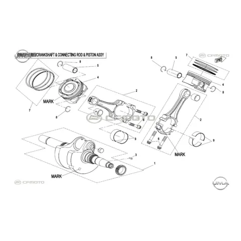 CFMoto CF1000ATR (T3B) Krank Kolu I – 2. fotoğraf