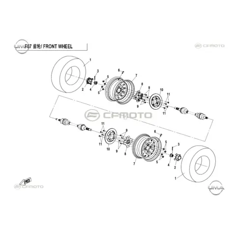 CFMoto CF600ATR-2LC (T3B) Poyra /Ön – 3. fotoğraf