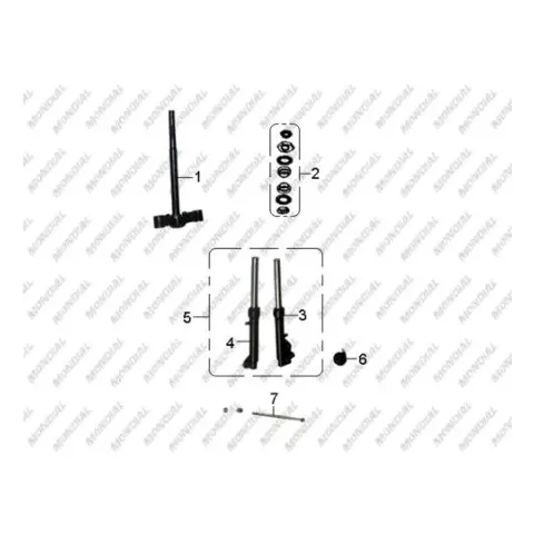E-Mon Trans 3 Ön Sol Amortisör Komple – 3. fotoğraf