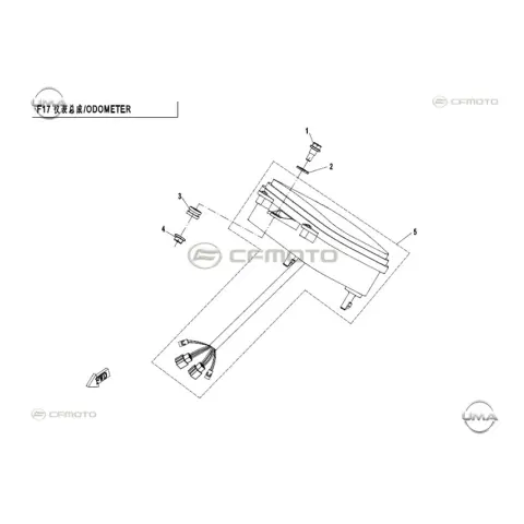 Mondial Terralender 625 Gösterge Paneli Komple – 2. fotoğraf