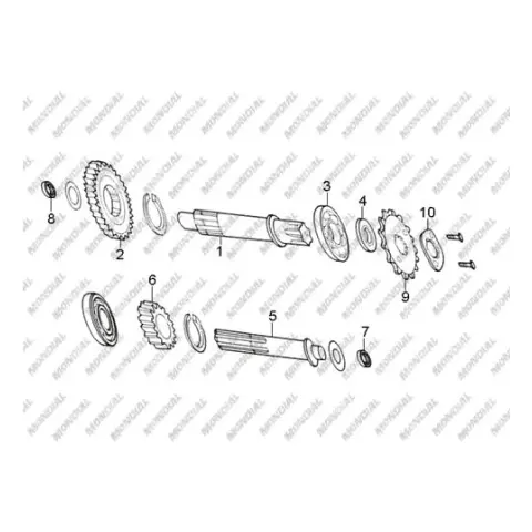 Mondial 100 SFC Snappyx Rotor – 1. fotoğraf